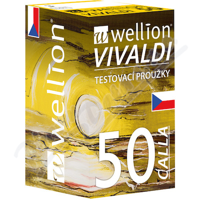 Testovací proužky Wellion Calla 50ks (Vivaldi)