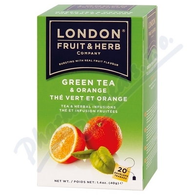 Čaj LFH zelený s pomerančem 20x2g n.s.