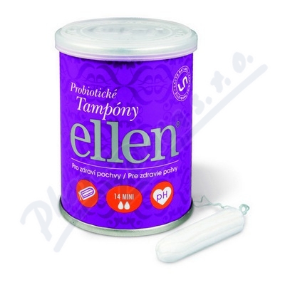 Probiotické tampóny ellen - Mini 14 ks