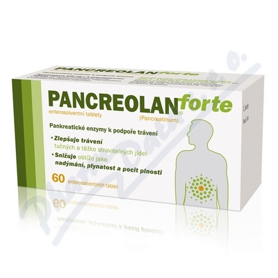 Pancreolan forte por.tbl.ent.60x220mg