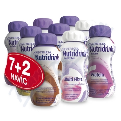 Nutridrink akční balíček 7+2 ks