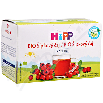 HiPP ČAJ SÁČK.BIO Šípkový čaj 20x2g