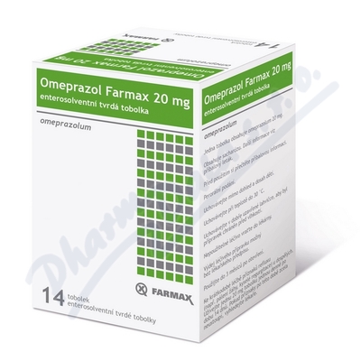Omeprazol Farmax 20mg enteros.por.cps.etd.14x20mg