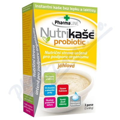 Nutrikaše probiotic jáhlová 180g (3x60g)