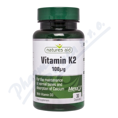 Vitamín K2 (100mcg) tbl.30