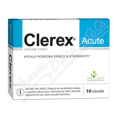 Clerex Acute 10 tobolek pro muže