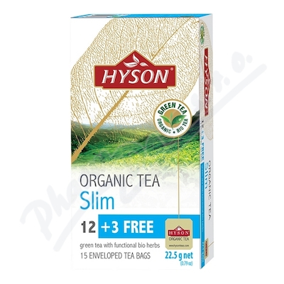 HYSON hubnoucí organický čaj SLIM 15x1.5g