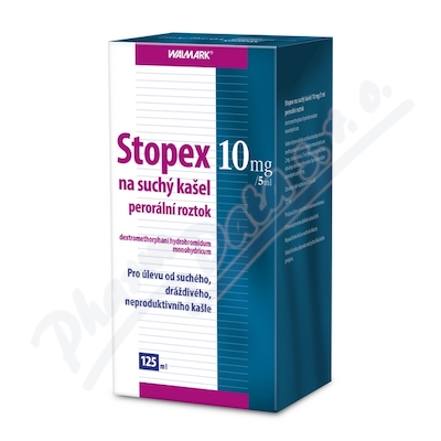 Stopex na suchý kašel 10mg/5ml por.sol.1x125ml