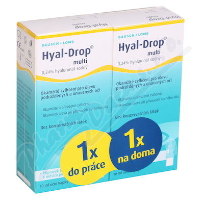 Hyal-Drop multi - speciální balení 2x10ml