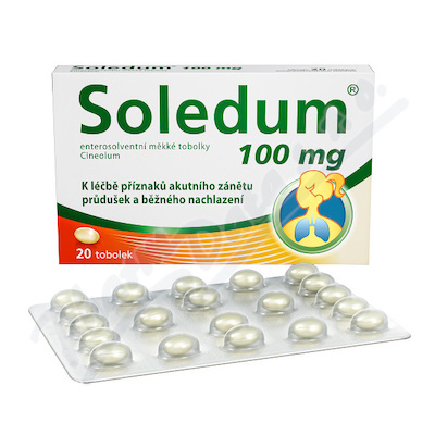 Soledum 100mg enterosolventní měkké tobolky tob.20