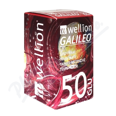Testovací proužky Wellion Galileo glukóza 50ks