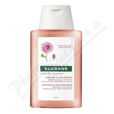 KLORANE Šampon pivoňka-citlivá pokožka 400ml