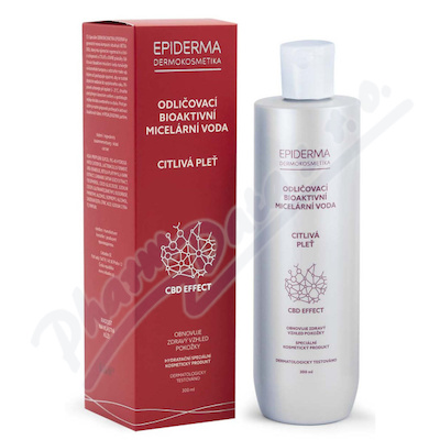 EPIDERMA bioaktivní CBD micel.voda odlič.300ml