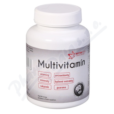 Nutricius Multivitamín - rakytník a guarana tbl.90