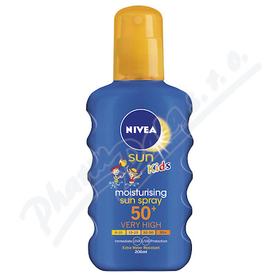 NIVEA SUN dět.barev.sprej OF50 200ml 85667