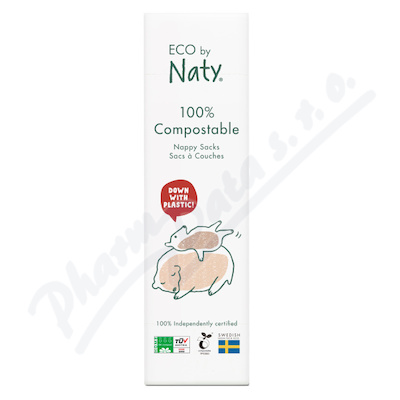 Eco by Naty Sáčky na plenky bez vůně 50ks