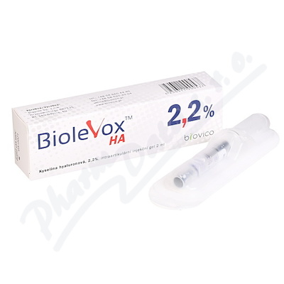 Biolevox HA 2.2% injekční gel 2ml