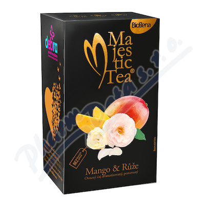 Čaj Majestic Tea Mango&Růže 20x2.5g