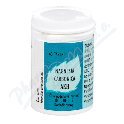 Magnesia carbonica AKH tbl.60
