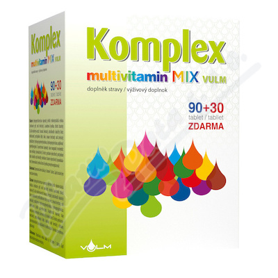 Komplex Multivitamin Mix tbl.90+30 ZDARMA