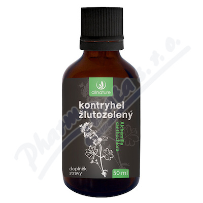 Allnature Kontryhel žlutozelený kapky 50ml