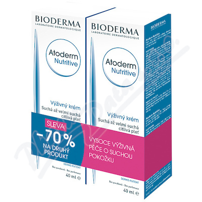 BIODERMA Atoderm Nutritive 40ml 1+1