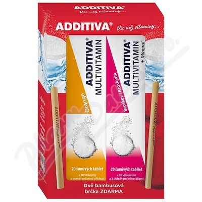 Additiva MM pomeranč+broskev 2x20ks+2xbam.brčko