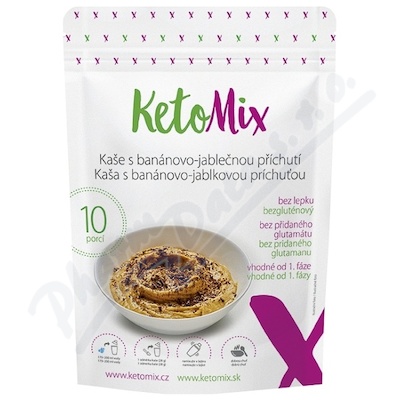 KetoMix Proteinová kaše banán/jablko 280g