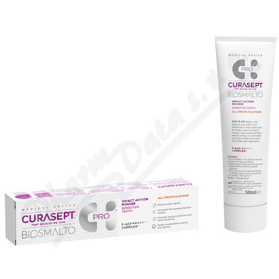 CURASEPT Biosmalto Mousse Sensit.remin. krém 50ml