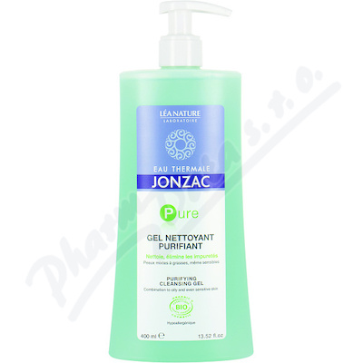 JONZAC PURE Čistící gel smíšená pleť BIO 400ml