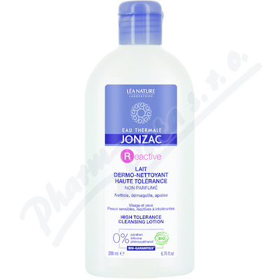 JONZAC REACTIVE Odlič.mléko intol.pleť BIO 200ml