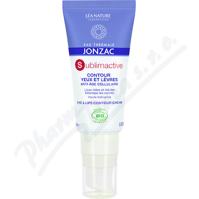 JONZAC SUBLIMACTIVE Oční krém na vrásky BIO 15ml