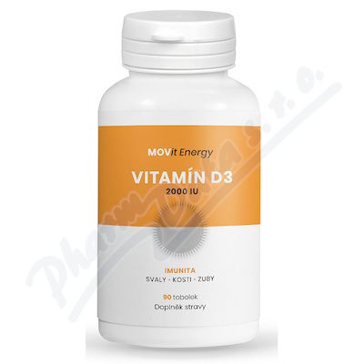 Vitamin D3 2000 I.U. 50mcg cps.90 MOVit