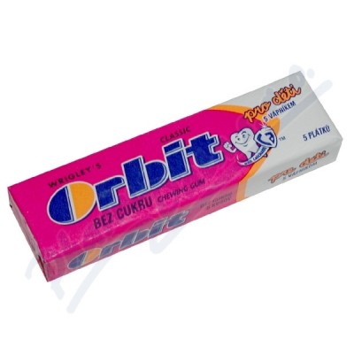 WRIGLEYS Orbit Junior Classic plátky 5ks