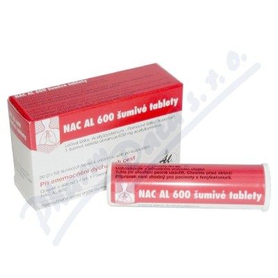 NAC AL 600 Šumivé Tablety por.tbl.eff.20x600mg