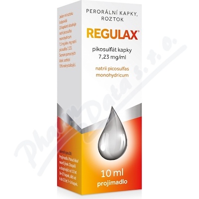 Regulax Pikosulfat kapky 7.23mg/ml gtt.sol.1x10ml