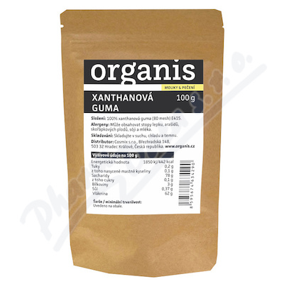 Organis Xanthanová guma 100g