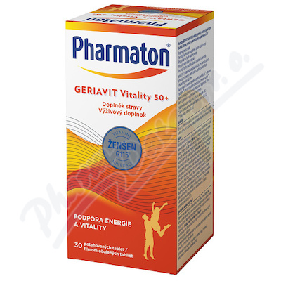 Pharmaton Geriavit Vitality 50+ tbl.30