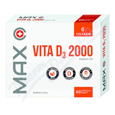 Colfarm MAX VITA D3 2000 cps.60