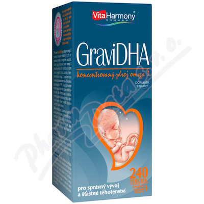 VitaHarmony GraviDHA tob.240