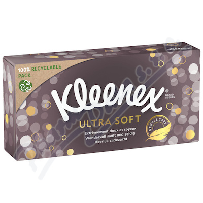 KLEENEX Kapesníky papírové Ultra Soft Box 72ks