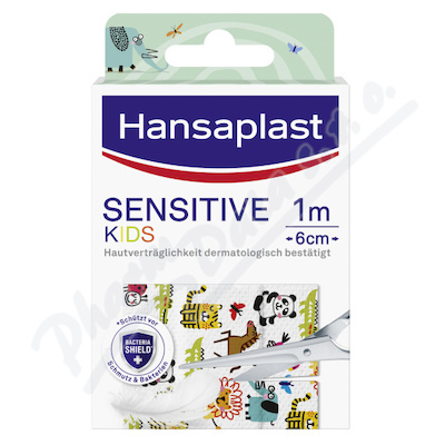 Hansaplast Sensitive Kids zvířátka náplast 1mx6cm