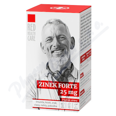RED HEALTH CARE Zinek Forte 25mg tbl.60