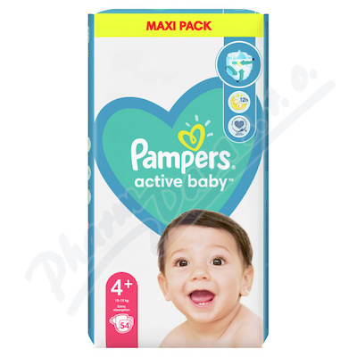 Pampers Active Baby VPP 4+ Maxi Plus 54ks