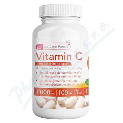 Dr.Candy Pharma Vitamin C Akut tbl.100x1000mg