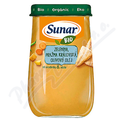 Sunar příkrm Zelenina pražma královská BIO 190g