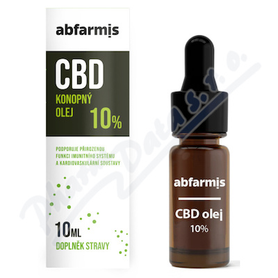 Abfarmis CBD Konopný olej 10% 10ml