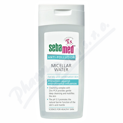 SEBAMED Anti-Pollution Micelár.voda M/K pleť 200ml