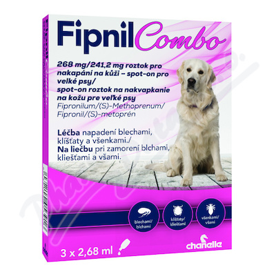 Fipnil Combo 268/241.2mg spot-on Dog L 3x2.68ml