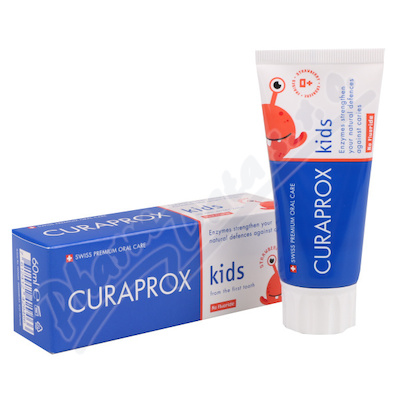CURAPROX Kids zub.pasta od 2 let jahoda 60ml 0ppm